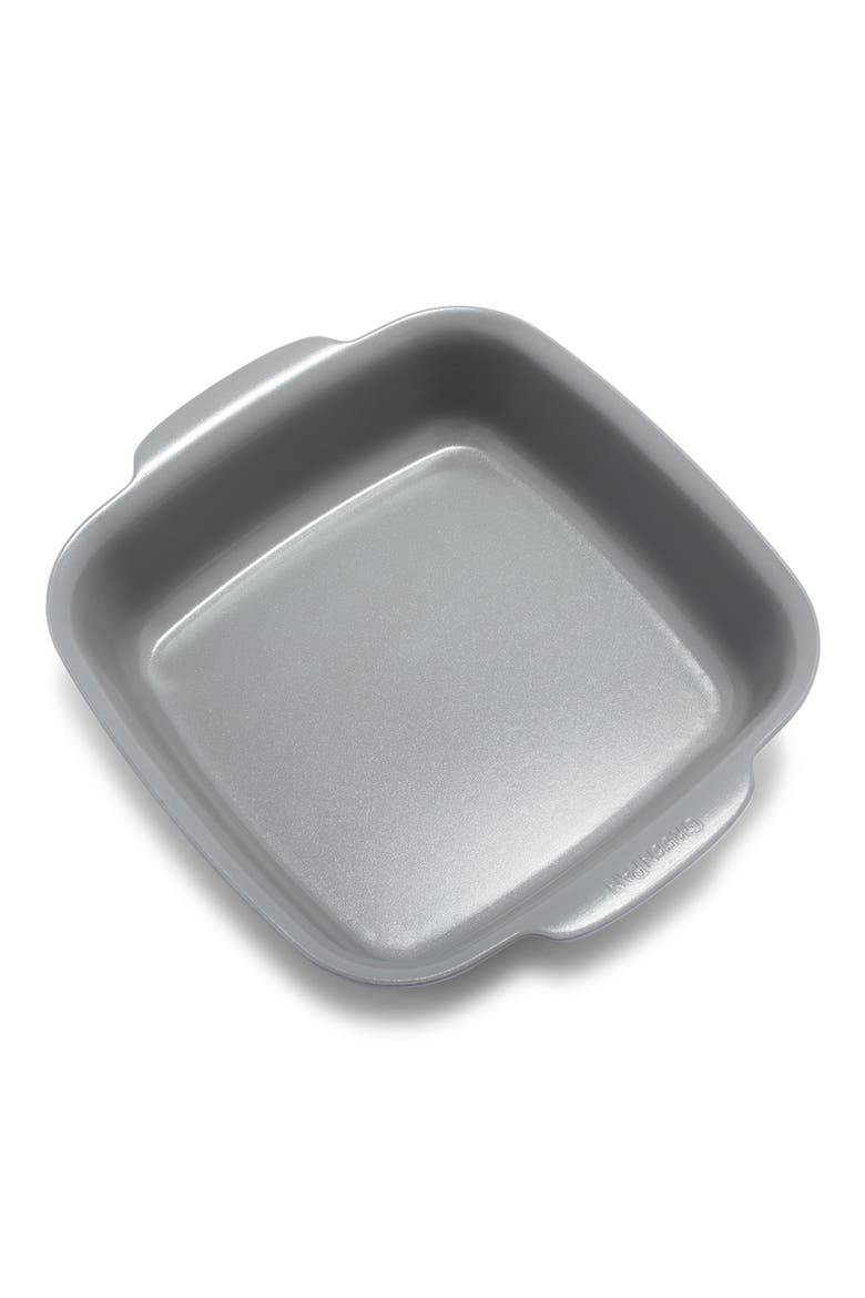 Premiere Ovenware Nonstick Ceramic 8-Inch Square Baker, Main, color, GREY