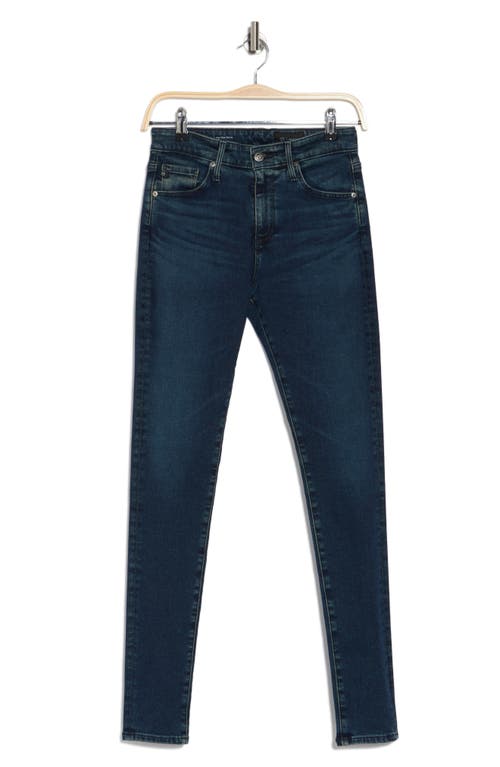 Ag The Farrah Mid Rise Skinny Jeans In Twilight