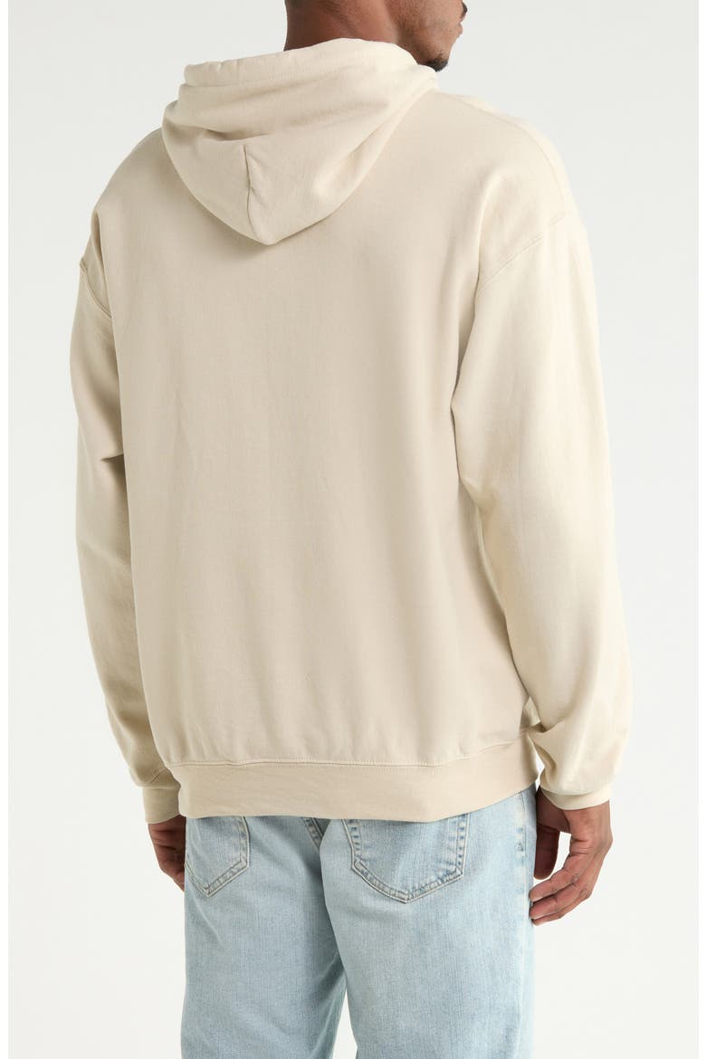 Riot Bear Embroidered Hoodie, Alternate, color, CREAM