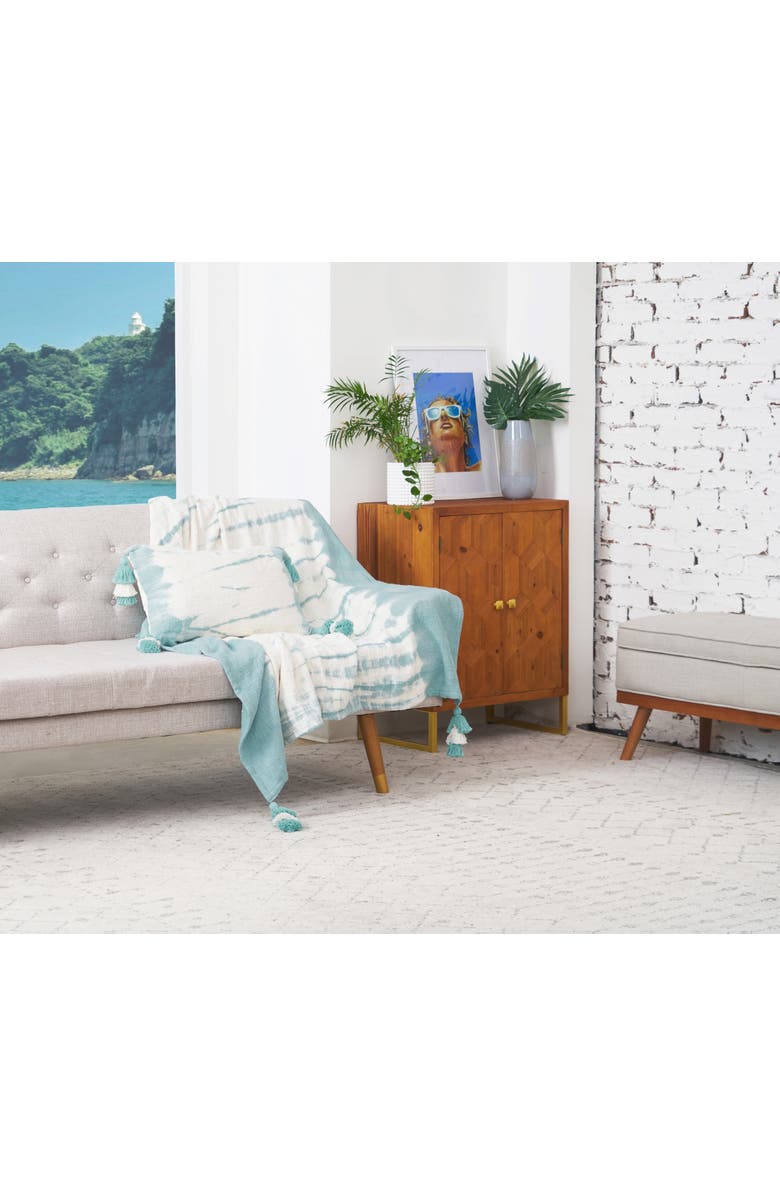 C&F Home Buckroe Throws, Alternate, color, White