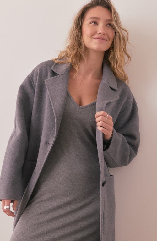 MARINE LAYER MARINE LAYER COLETTE OVERSIZE DOUBLE FACE LONGLINE COAT