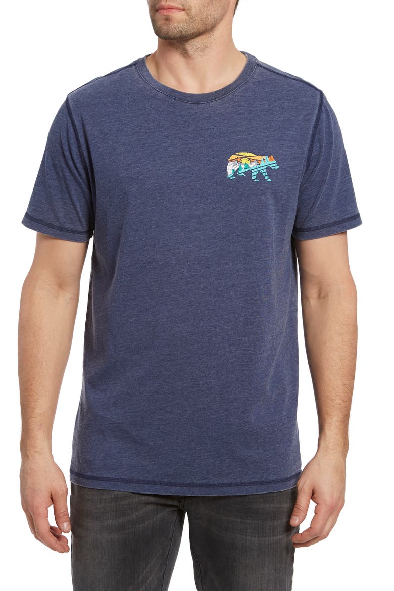 Grizzley Peaks Graphic T-Shirt, Main, color, NAVY