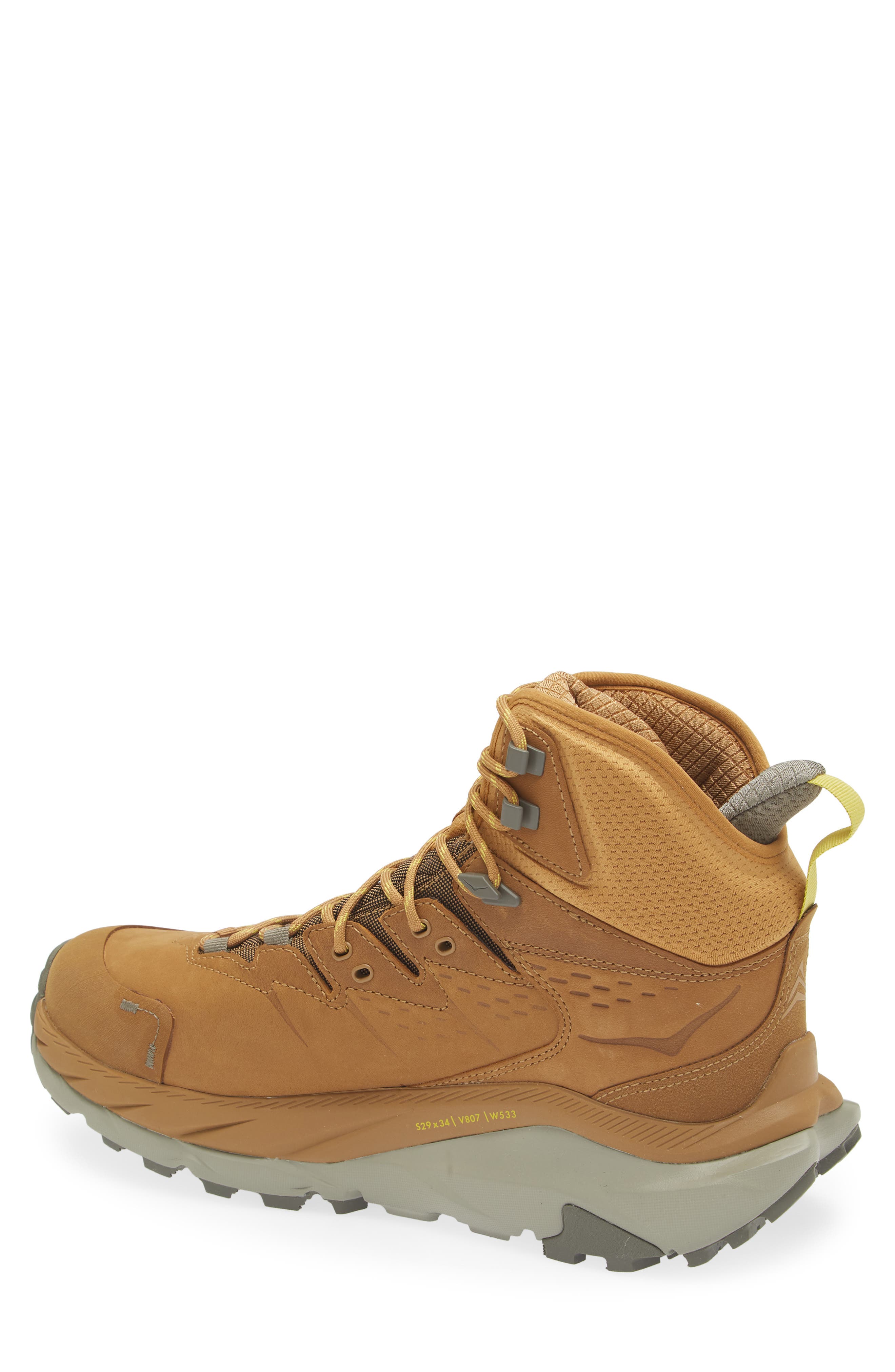 HOKA Kaha 2 GTX Waterproof Hiking Boot, Alternate, color, Honey / Barley