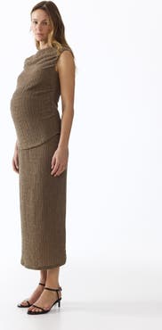 H&M Mama 2-piece Textured Jersey Set