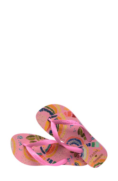 Shop Havaianas X Farm Rio Classic Flip Flop