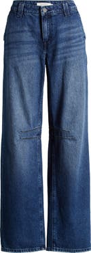 HIDDEN JEANS Baggy High Waist Wide Leg Jeans