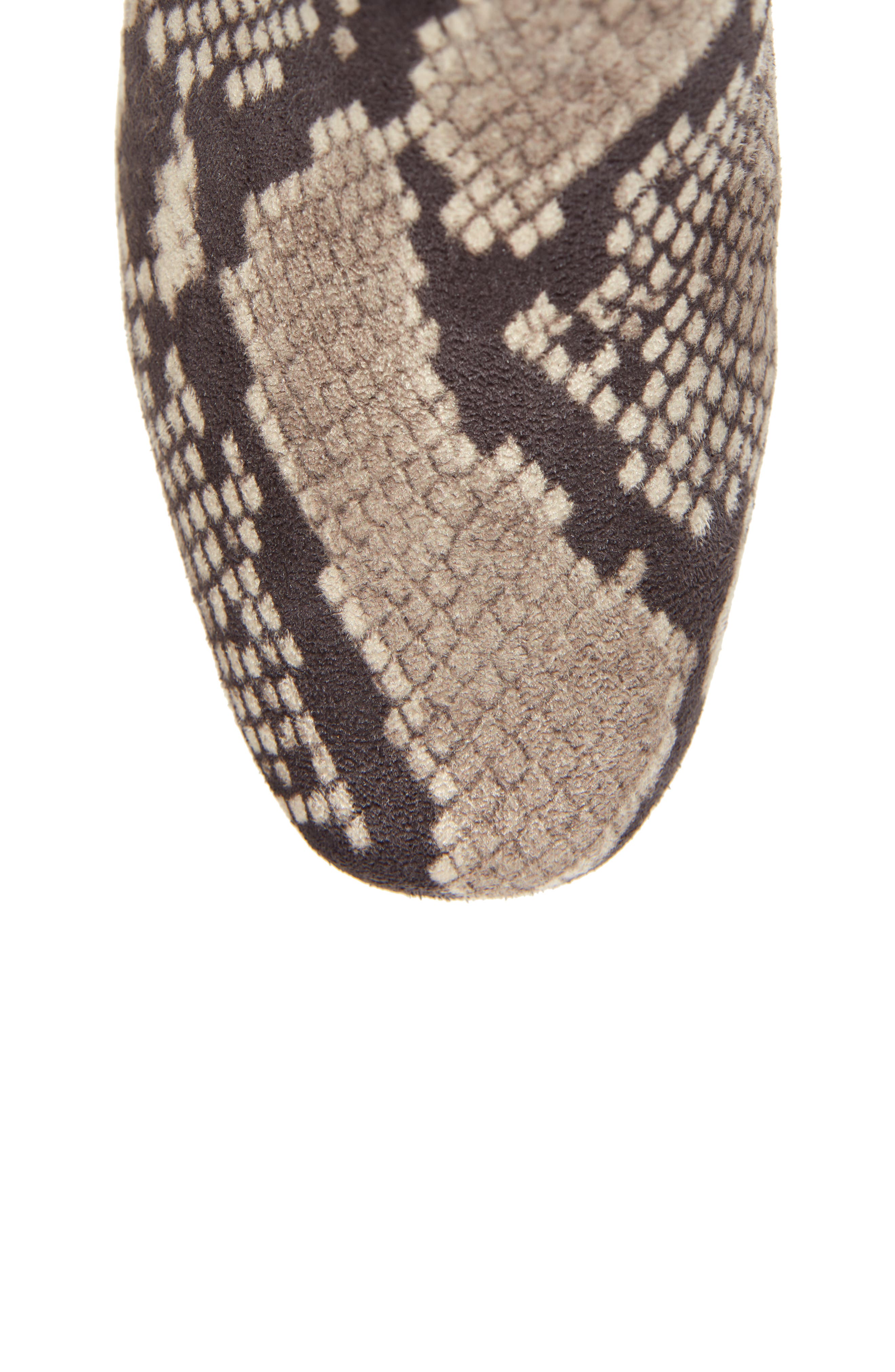 Dexie Block Heel Tall Boot, Alternate, color, NATURAL SNAKE PRINT