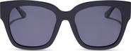 DIFF Bella II 54mm Polarized Gradient Square Sunglasses