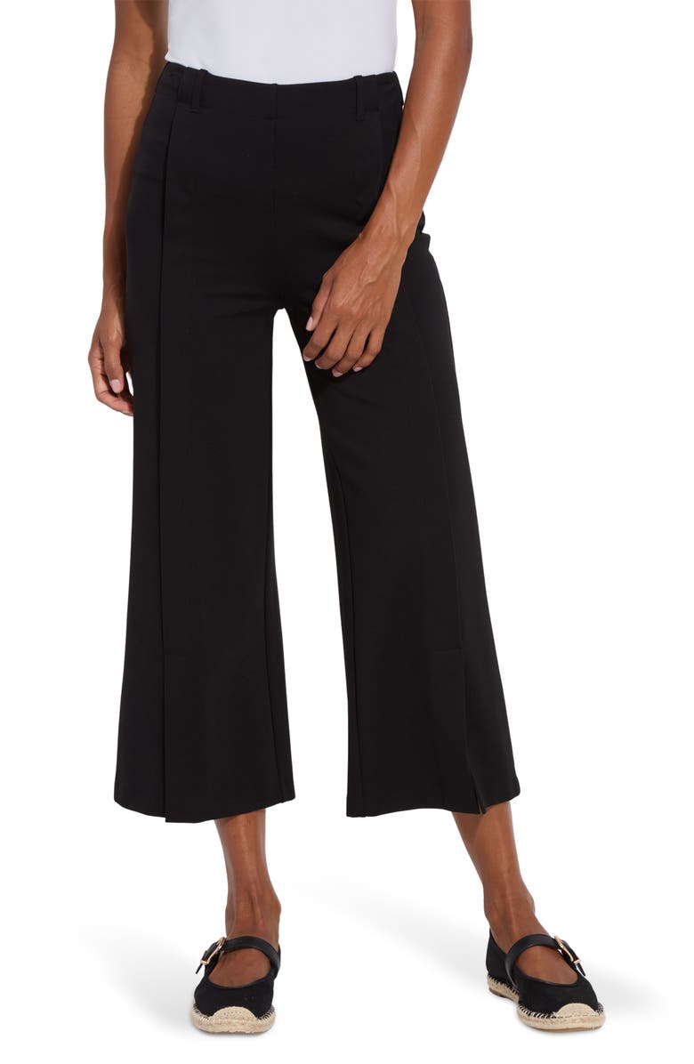 Lysse Kori Pleat Crop Pants, Main, color, Black