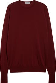 John Smedley Marcus Virgin Wool Crewneck Sweater