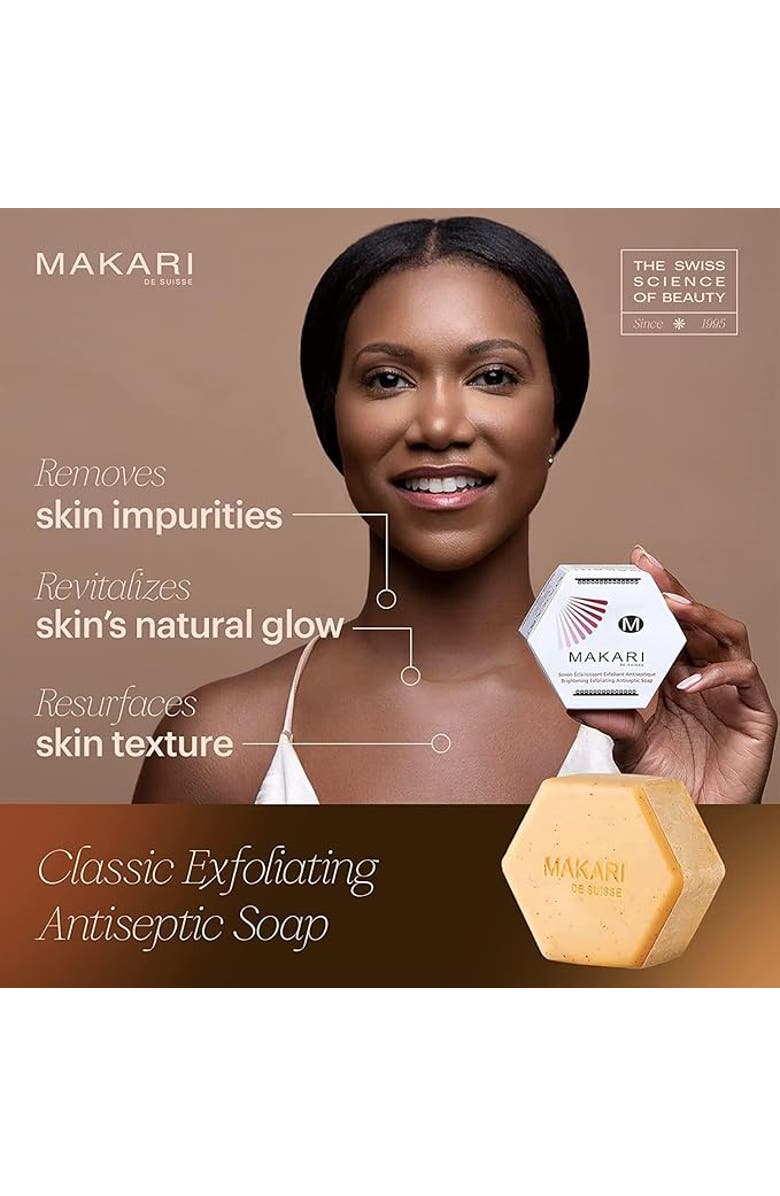 Makari de Suisse Brightening Exfoliating Soap, Alternate, color, NO COLOR