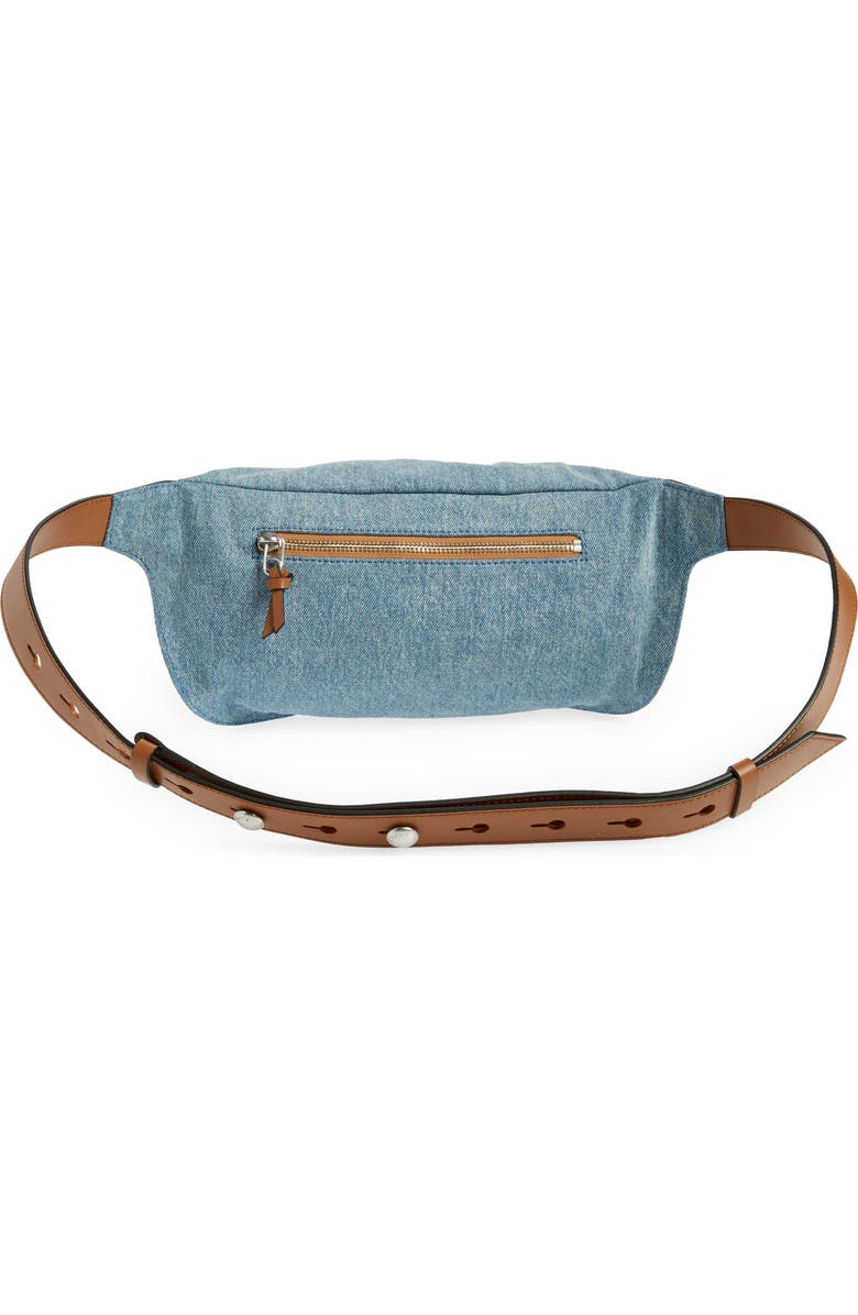 rag & bone Commuter Denim Belt Bag, Alternate, color,