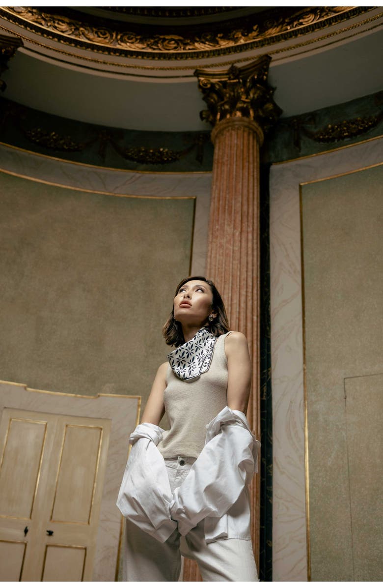 Elizabetta Nadia - Silk Bandana, Alternate, color, Black