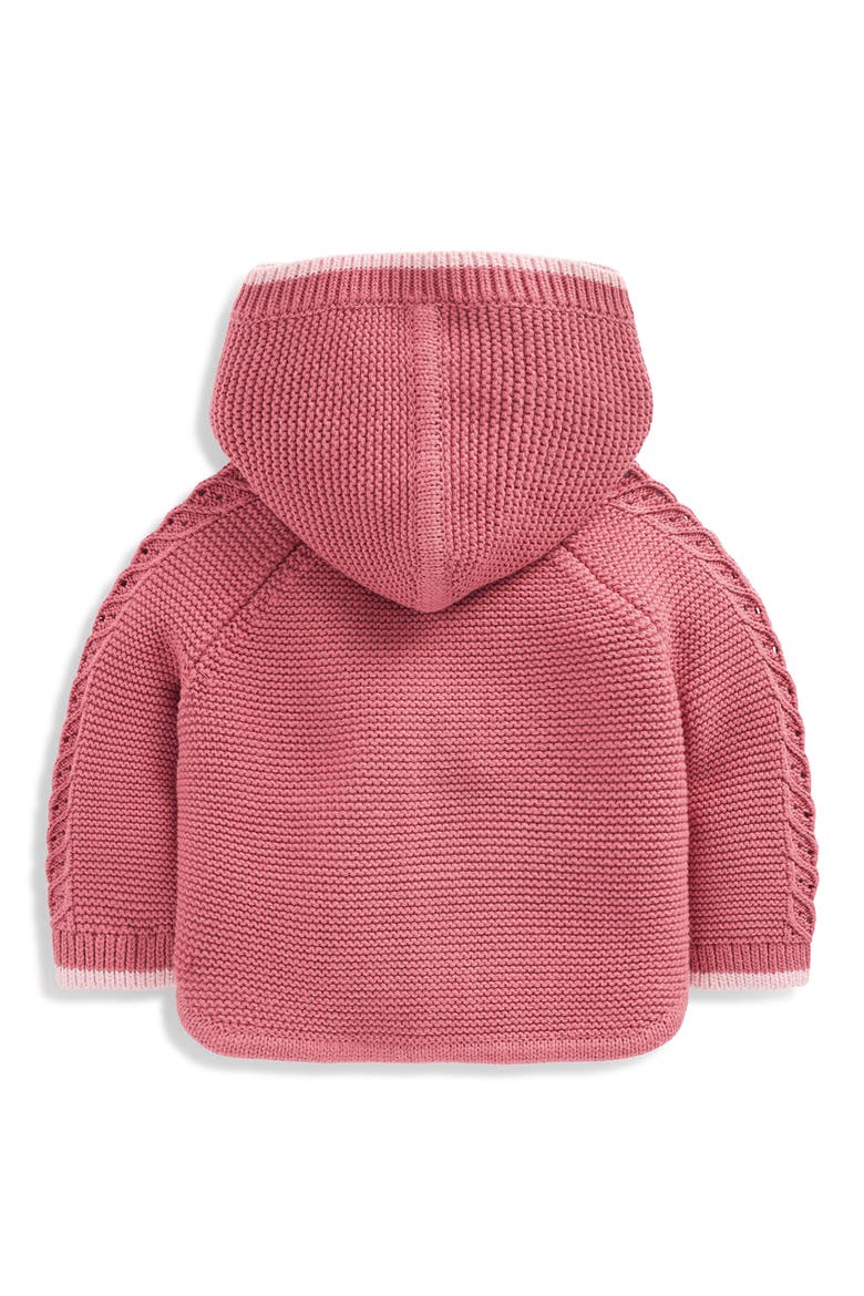 Kids' Cotton Cable Knit Cardigan, Alternate, color, PINK