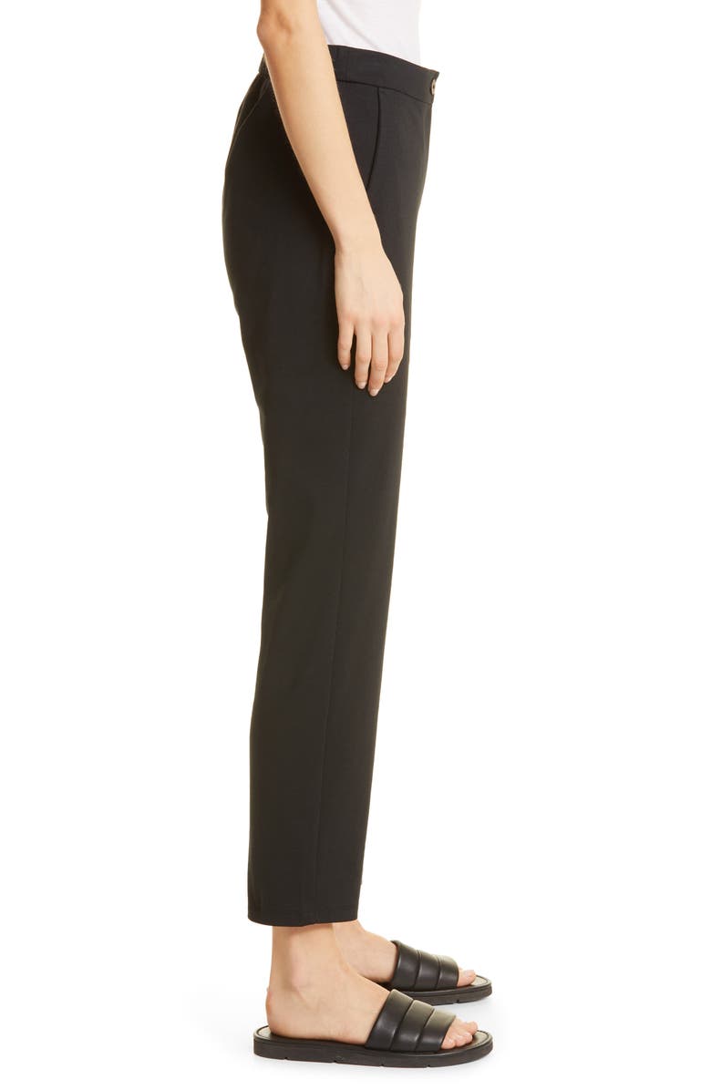 Eileen Fisher High Waist Ankle Pants, Alternate, color,