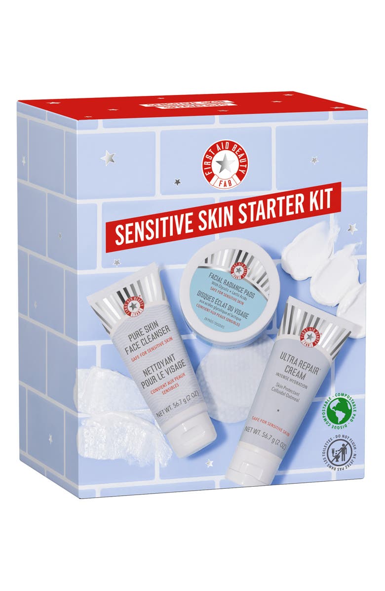 First Aid Beauty Sensitive Skin Starter Kit, Alternate, color, 