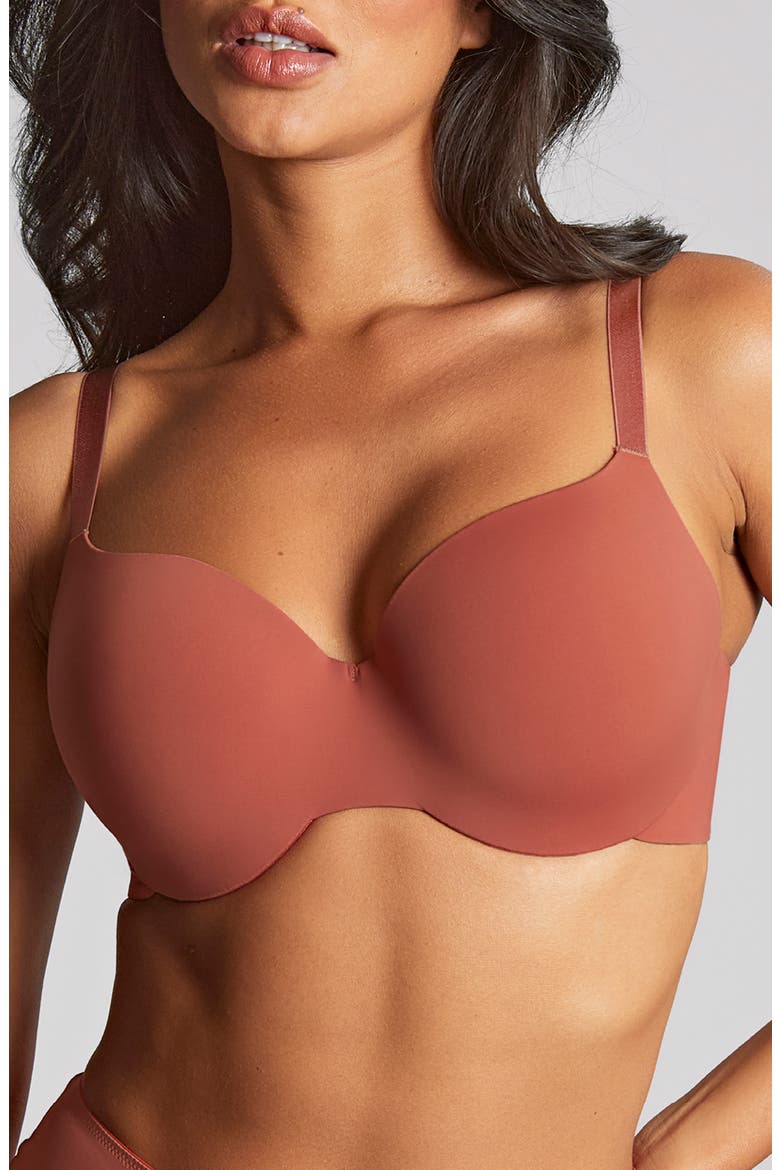 365 Underwire Smooth & Seamless T-Shirt Bra, Main, color, LIPSTICK