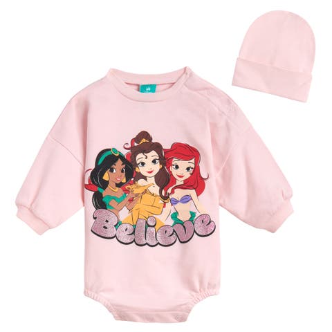 Princess 2-Piece Bodysuit and Hat Set