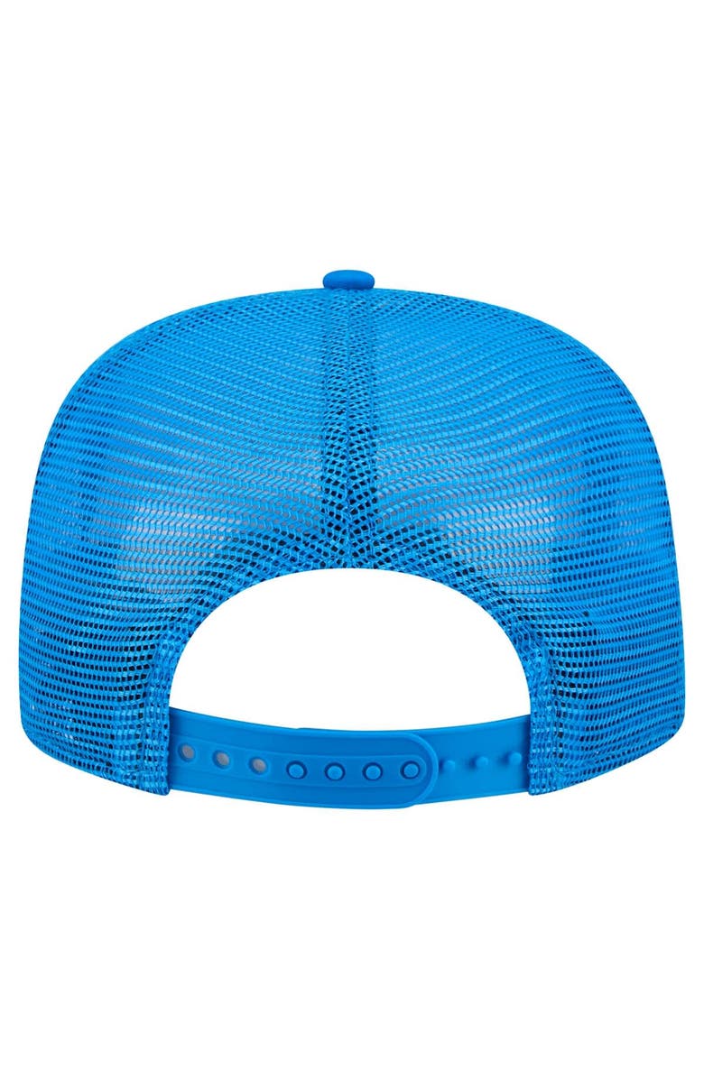 New Era Men's New Era Blue Detroit Lions Adventure Pattern Golfer Snapback Hat, Alternate, color, 