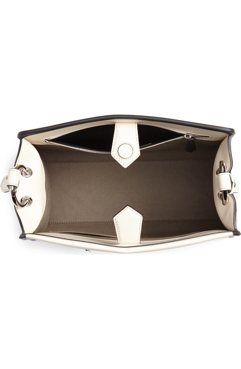 Fendi Small Runaway Calfskin Leather Satchel, Alternate, color,