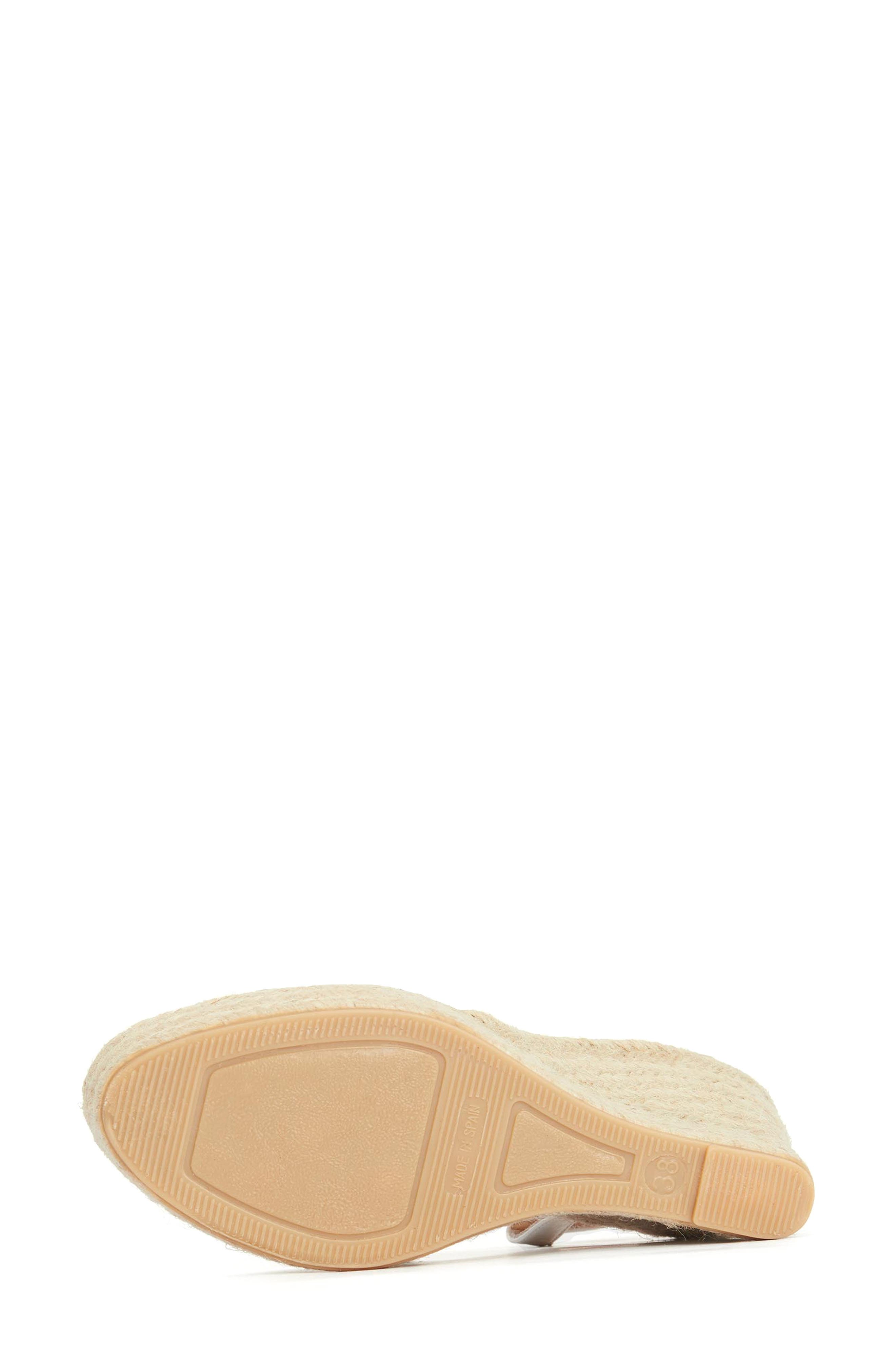 Barbour Lucia Espadrille Wedge Sandal, Alternate, color, 