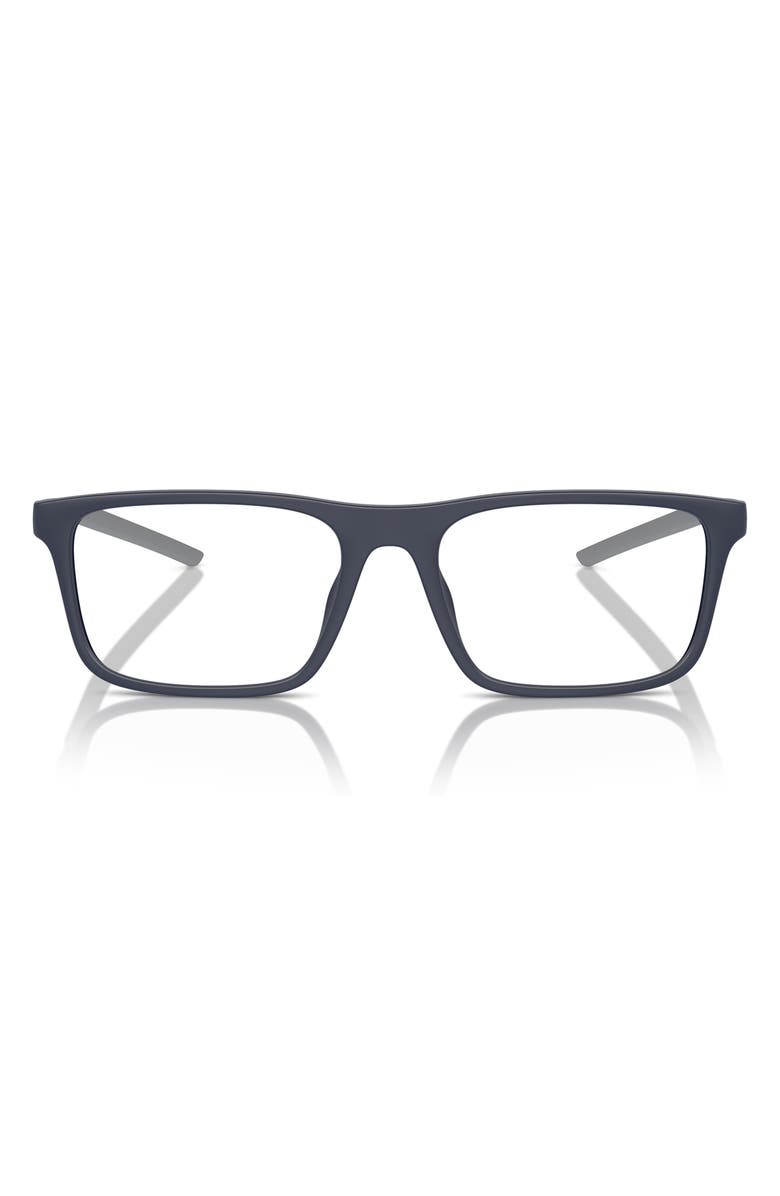 Scuderia Ferrari 56mm Pillow Optical Glasses, Main, color, Blue Matte / Demo Lens