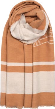 Lauren Ralph Lauren Crest Jacquard Wrap