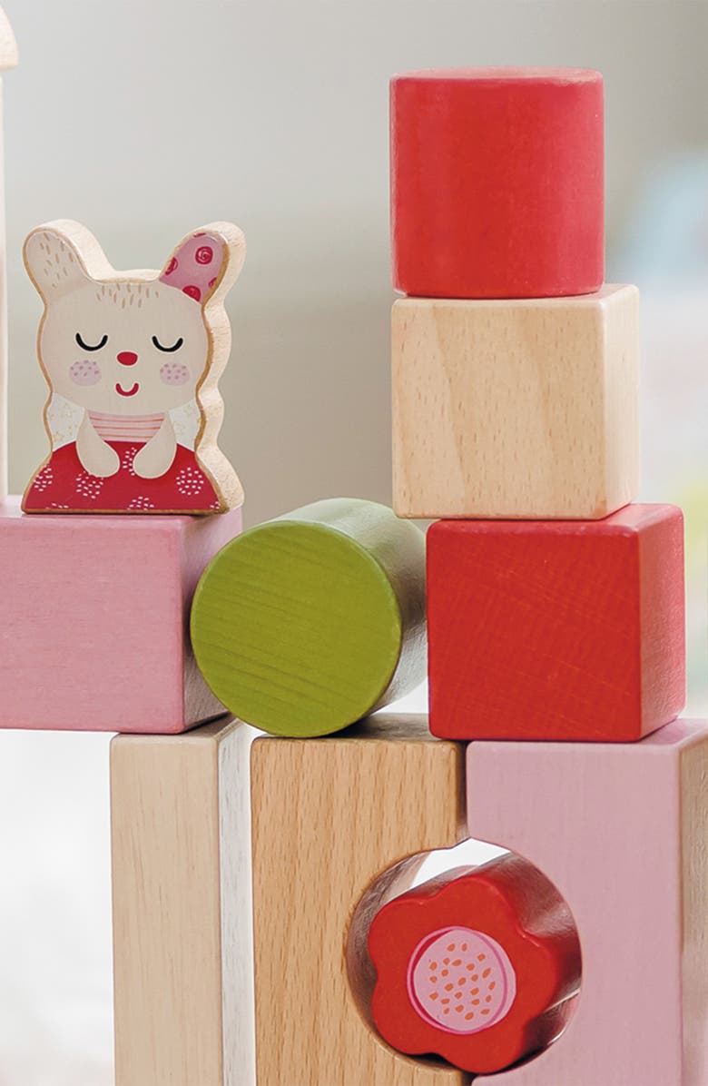Bababoo and friends<sup>®</sup> Pippa Bunny Babablocks Building Blocks, Alternate, color, Multi / Pink