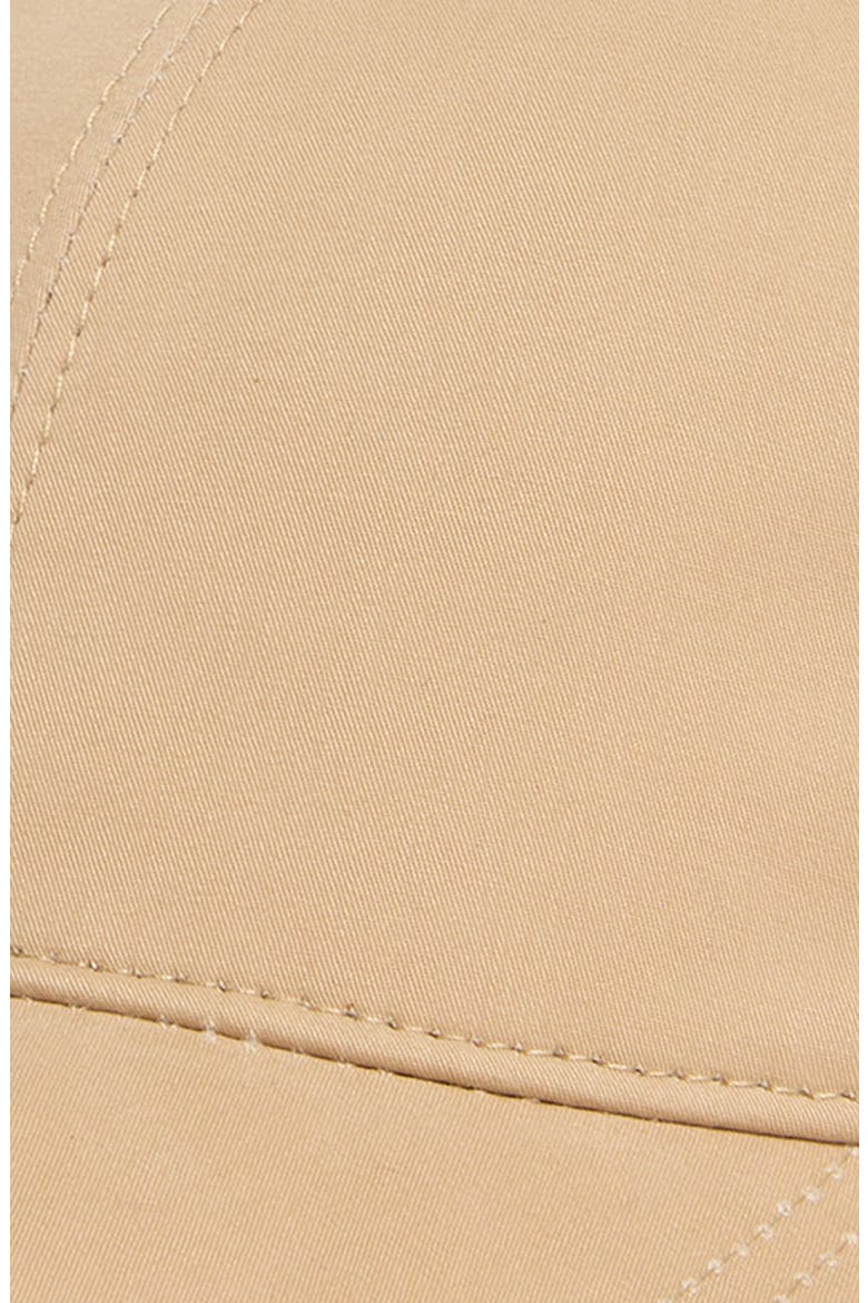 Lux Adjustable 6-Panel Cotton Gabardine Baseball Cap, Alternate, color, CAMEL