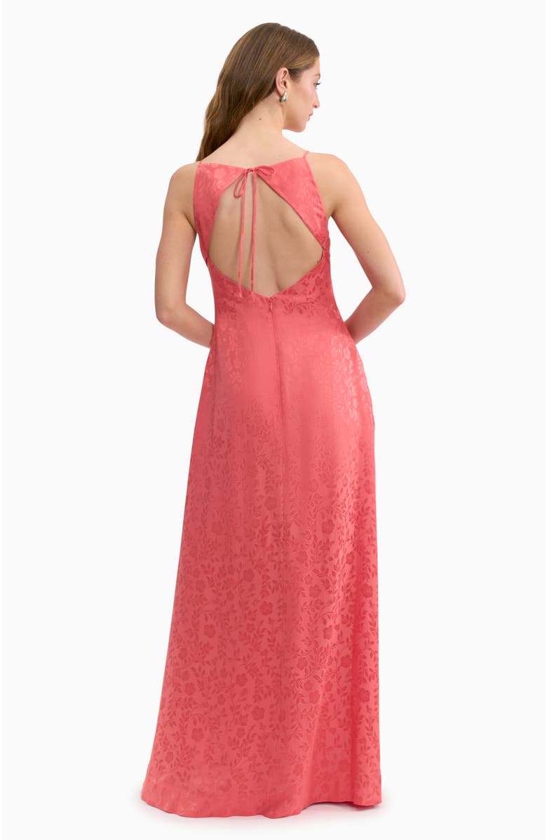 Rebecca Taylor Emery Jacquard Dress, Alternate, color, Coral Blush