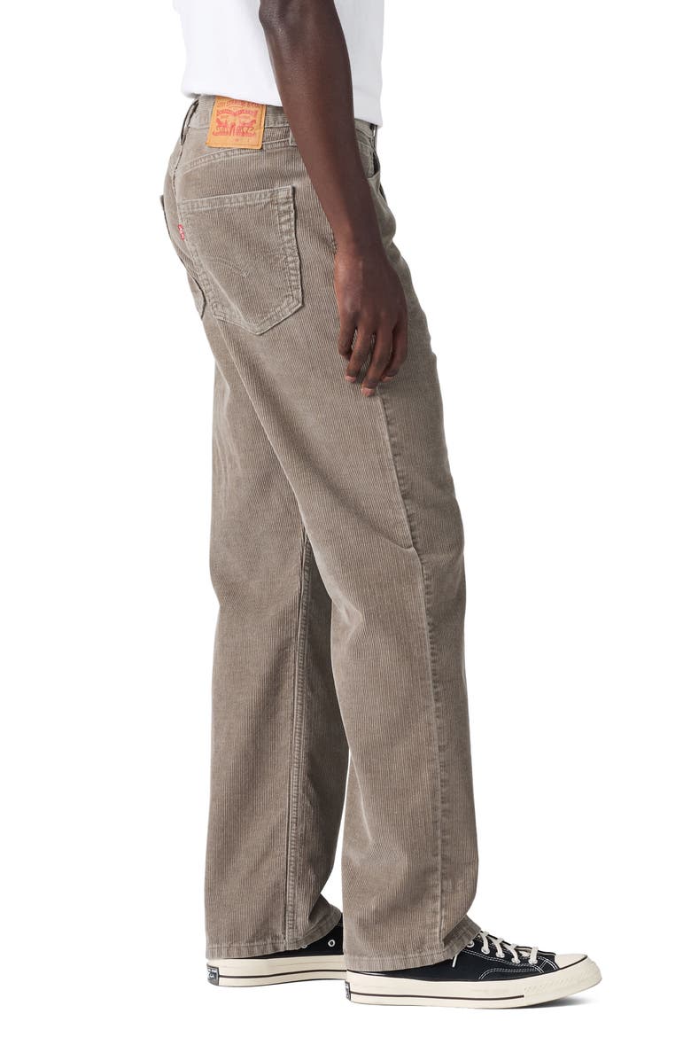 565™ Loose Straight Leg Jeans, Alternate, color, SMOKEY TAUPE CORDUROY