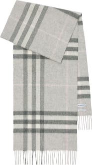 Burberry Giant Check Cashmere Scarf