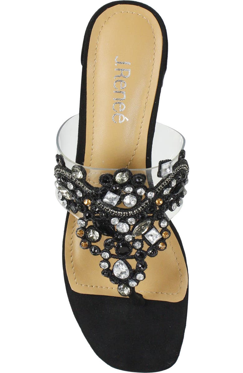 J. Reneé Jonette Embellished Slide Sandal, Alternate, color,