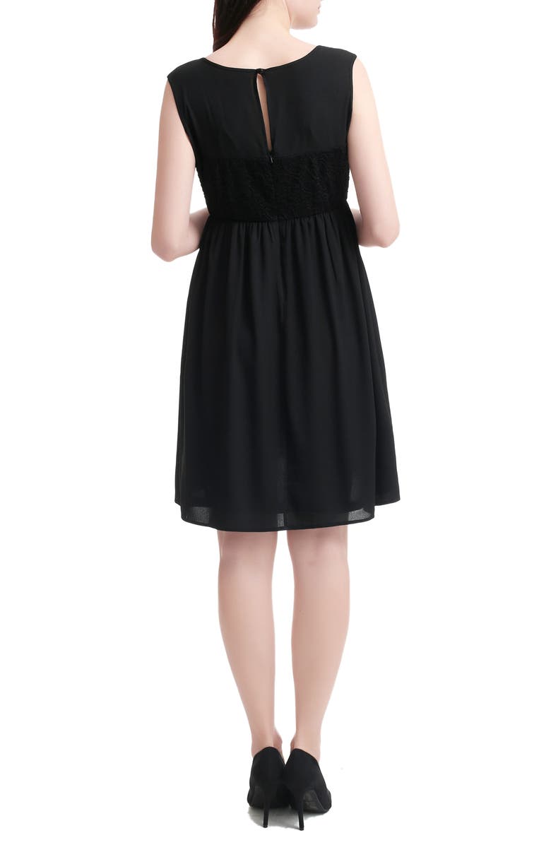 Kimi and Kai Sade Lace & Mesh Maternity Dress, Alternate, color,