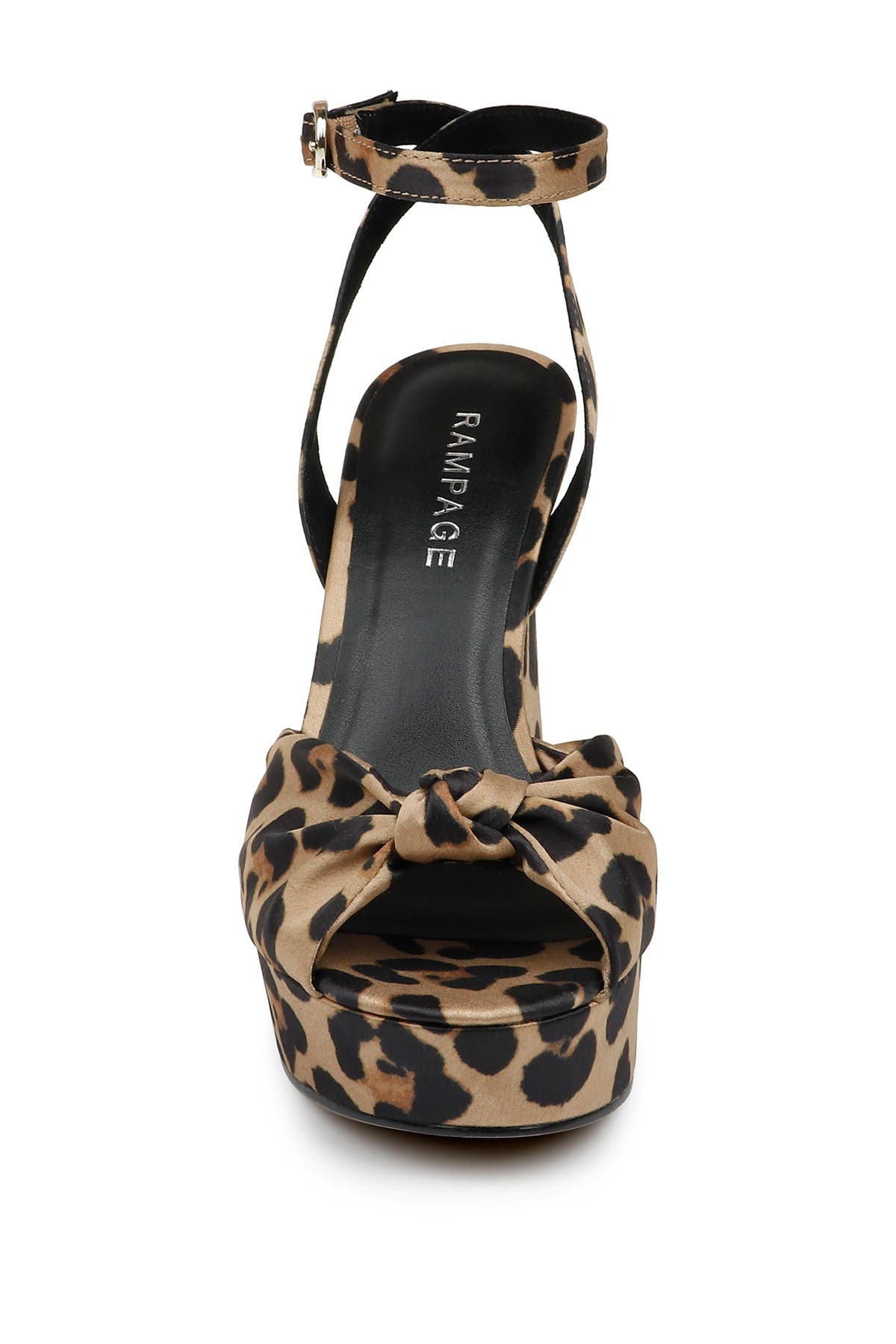 Rampage Dayna Peep Toe Block Heel Sandal, Alternate, color, 