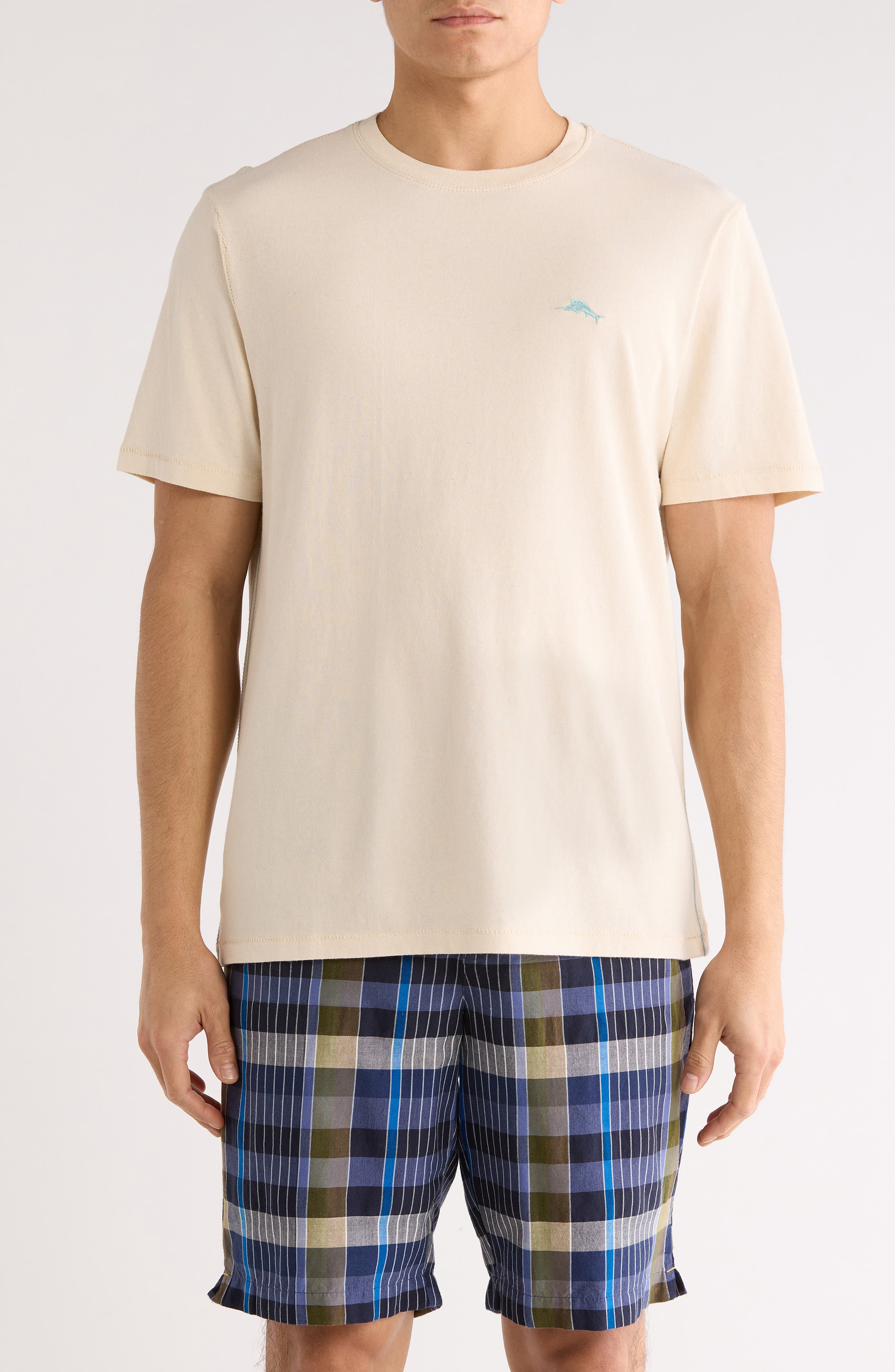 Tommy Bahama Greeting From Paradise Cotton T-Shirt