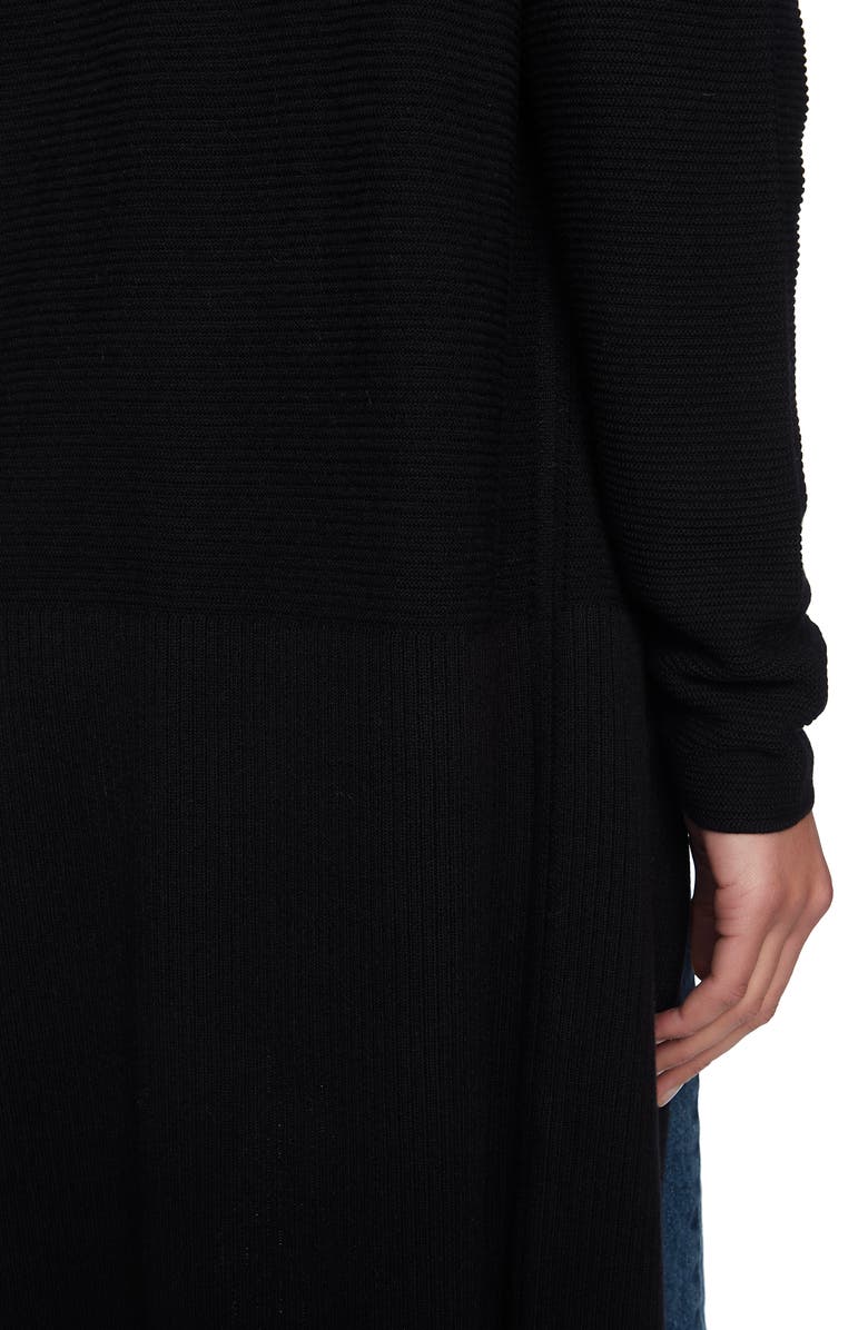 1.STATE Long Cotton Blend Cardigan, Alternate, color,