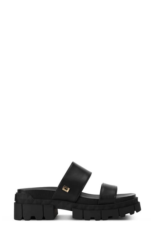 Shop Karl Lagerfeld Paris Lacara Lug Sole Slide Sandal
