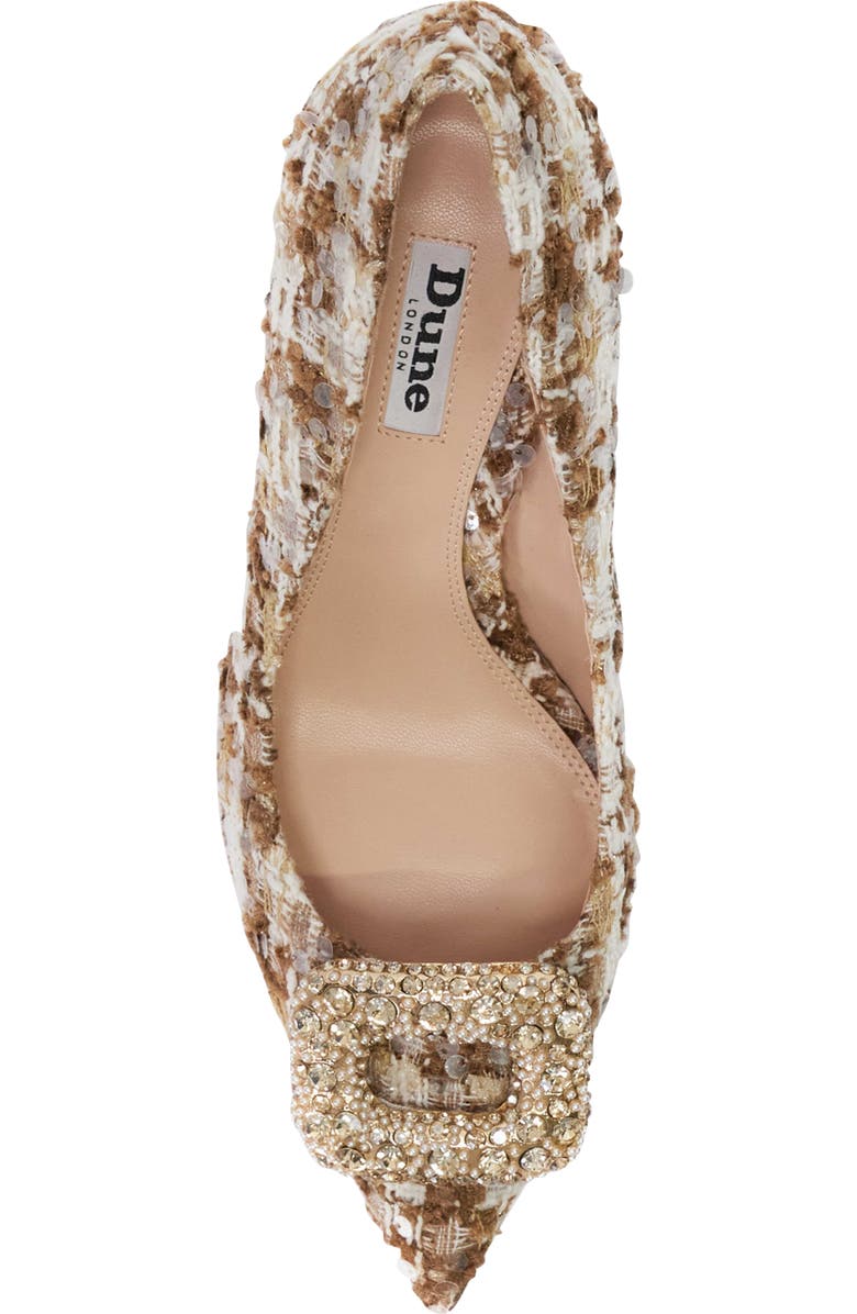 Dune London Aquamarine Pointed Toe Pump, Alternate, color,