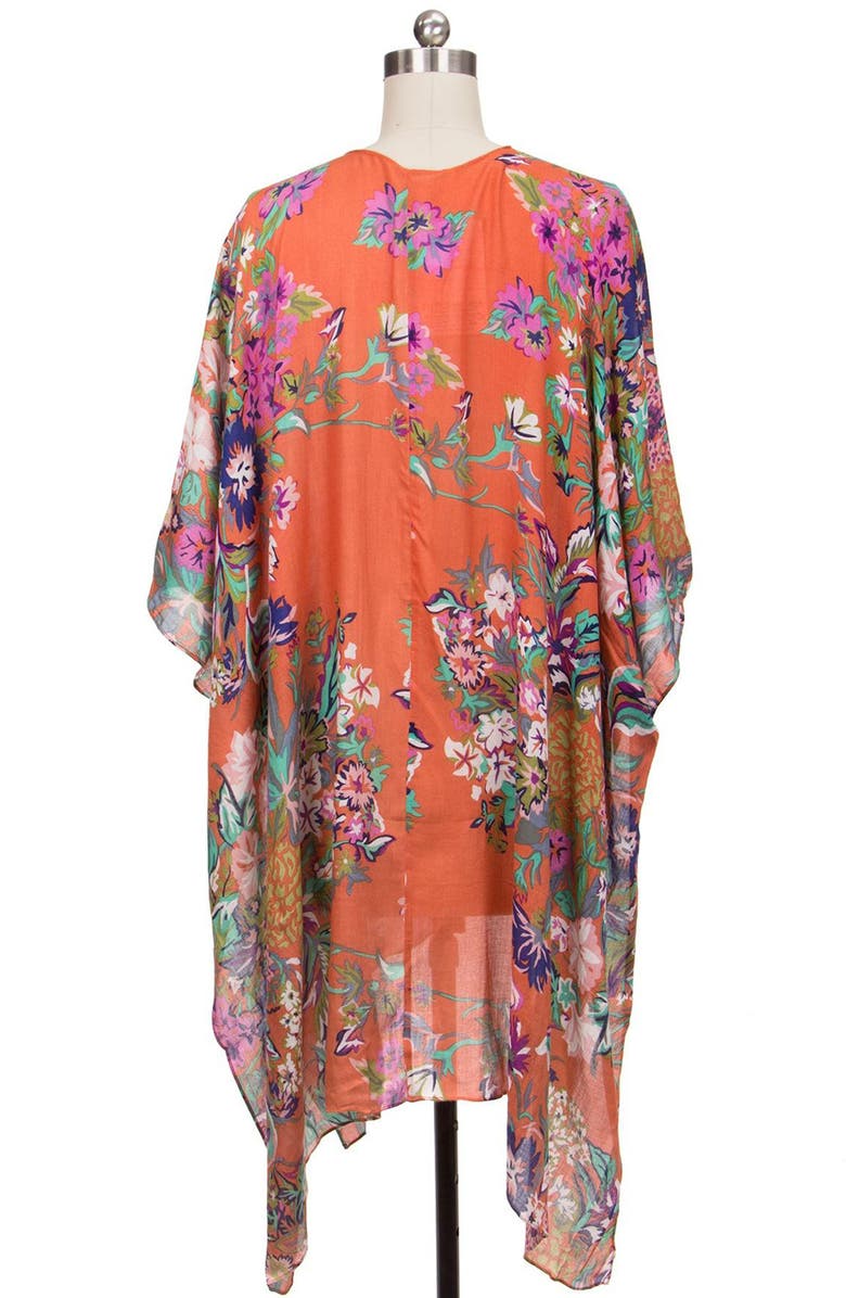 SAACHI Floral Ruana, Alternate, color,