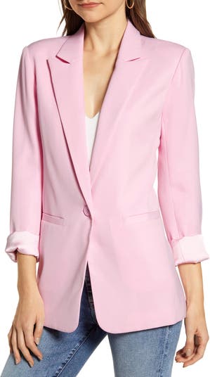 Tailored Single Button Blazer