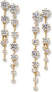 Nadri Cubic Zirconia Linear Drop Earrings