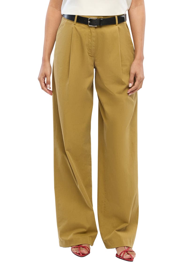 Relaxed Wide Leg Pant, Alternate, color, THYME