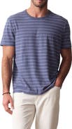 Marine Layer Relaxed Striped Cotton & Hemp T-Shirt