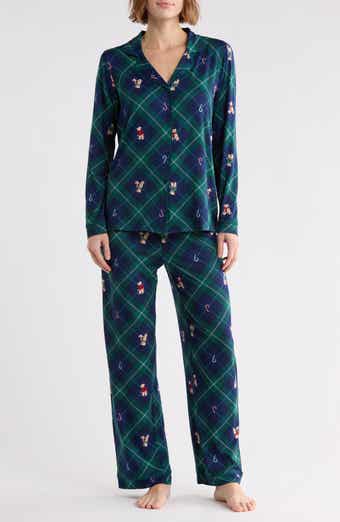 For Mom Teddy Bear Plaid Matching Family Pajamas