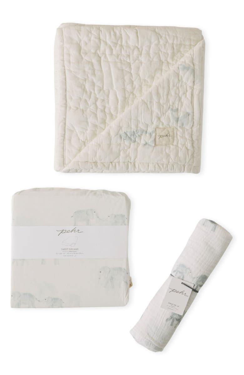 Pehr Welcome Newborn 3-Piece Gift Set, Main, color, 
