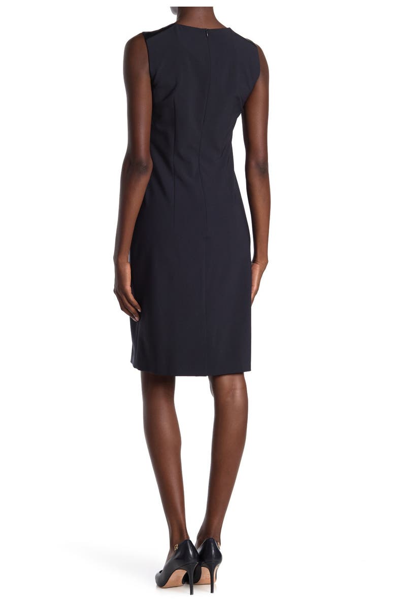 BOSS Dristie Stretch Wool Sheath Dress, Alternate, color, 