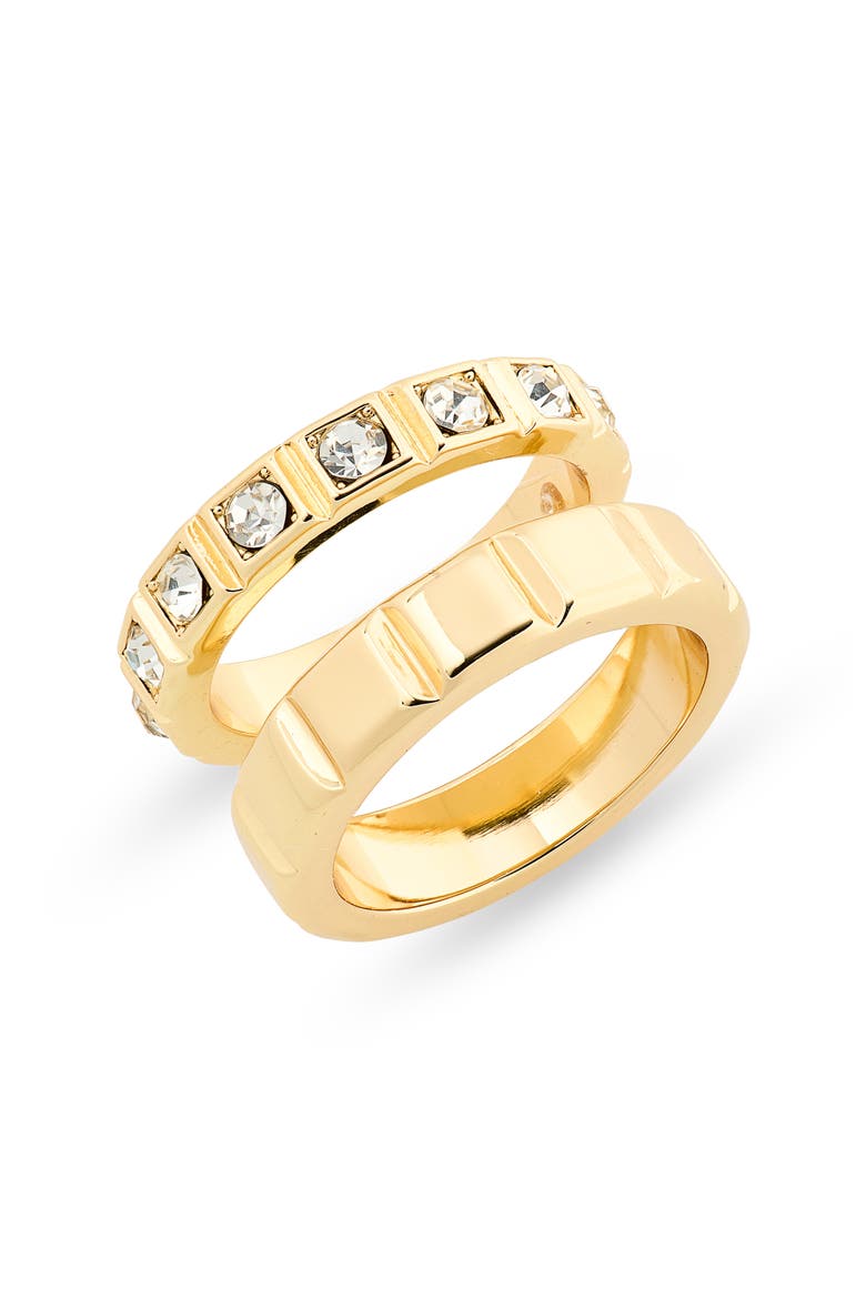 2-Pack Assorted Rings, Main, color, CLEAR- GOLD
