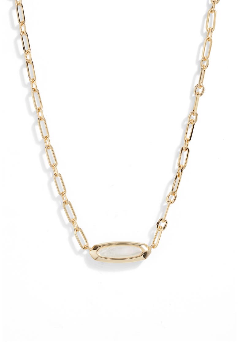 Layla Pendant Necklace, Main, color, GOLD IVORY MOTHER OF PEARL