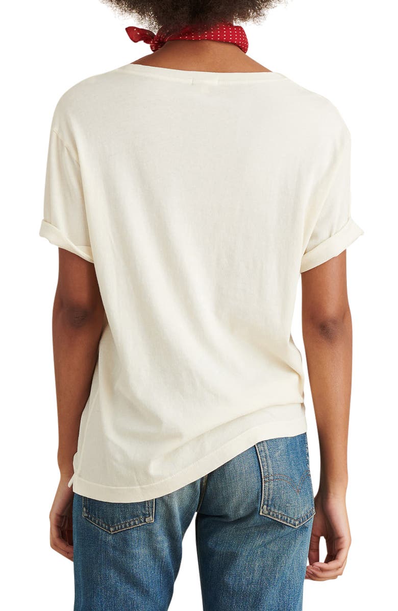 Alex Mill Laundered Cotton Pocket Tee, Alternate, color, 